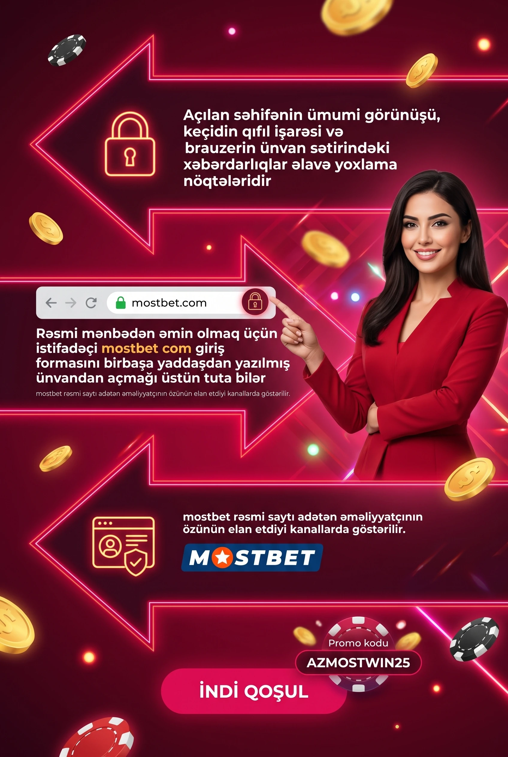 Səhifənin təhlükəsizlik göstəriciləri