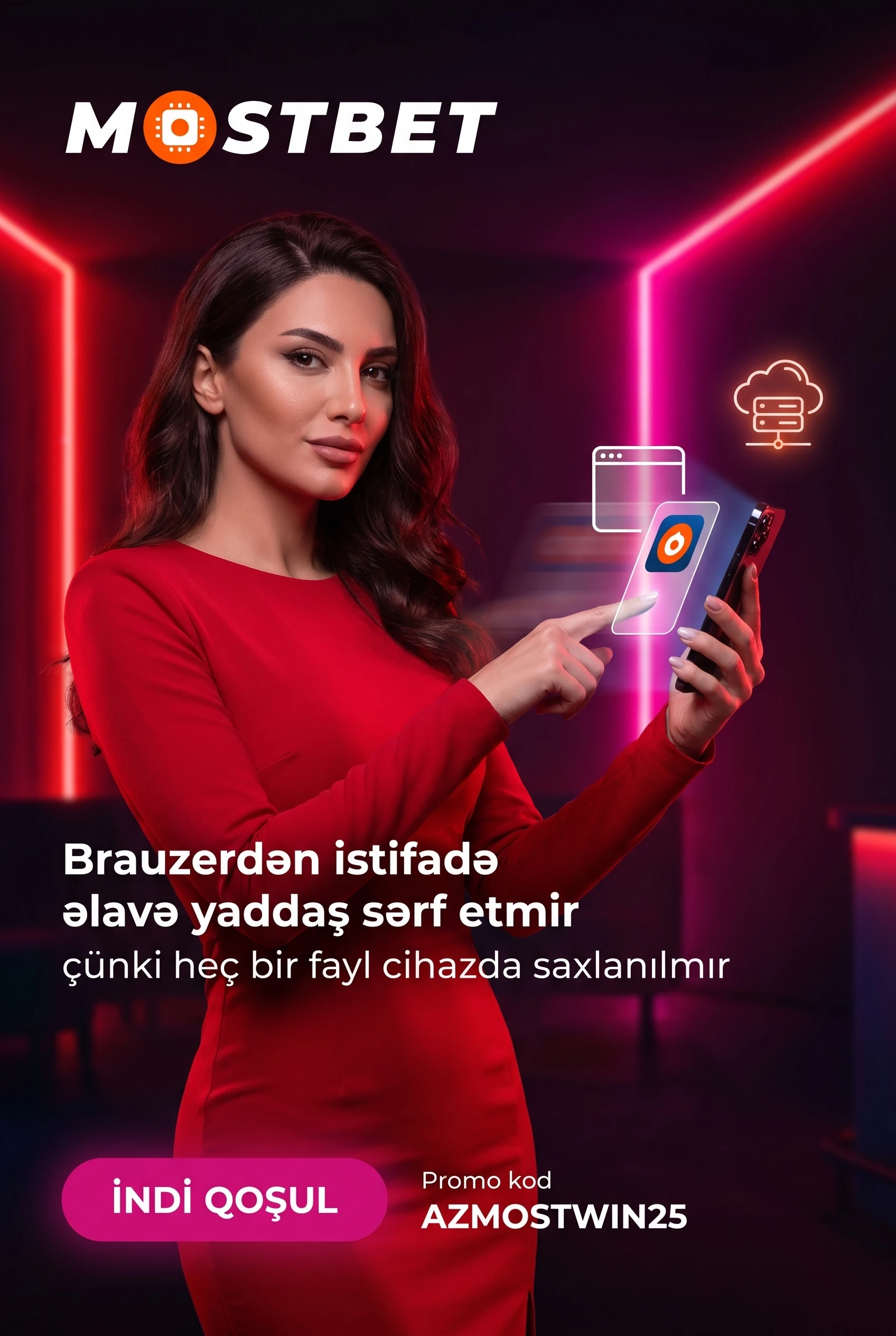 Tətbiqin mobil brauzerdən fərqi