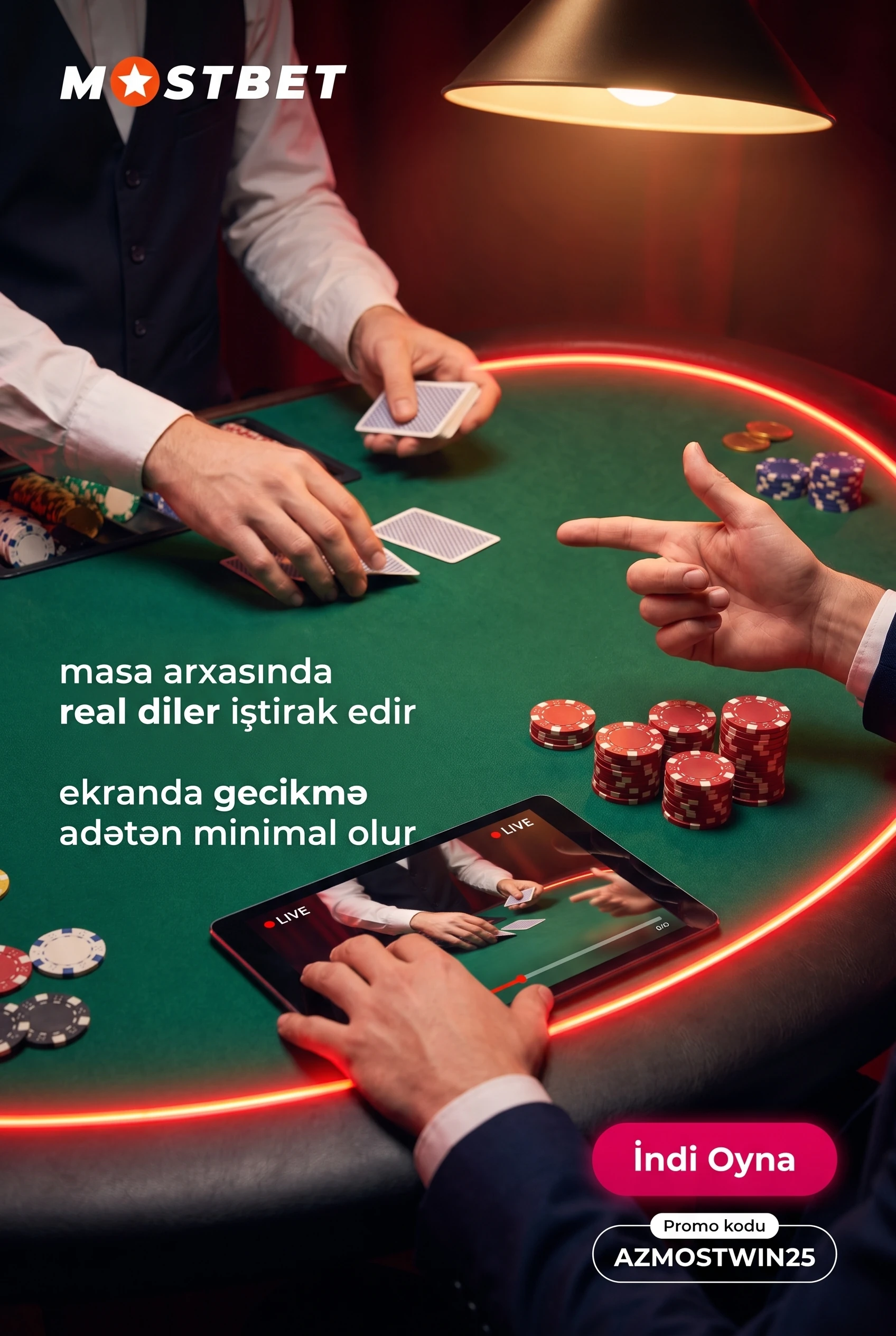 Mostbet canlı dilerlər bölməsi