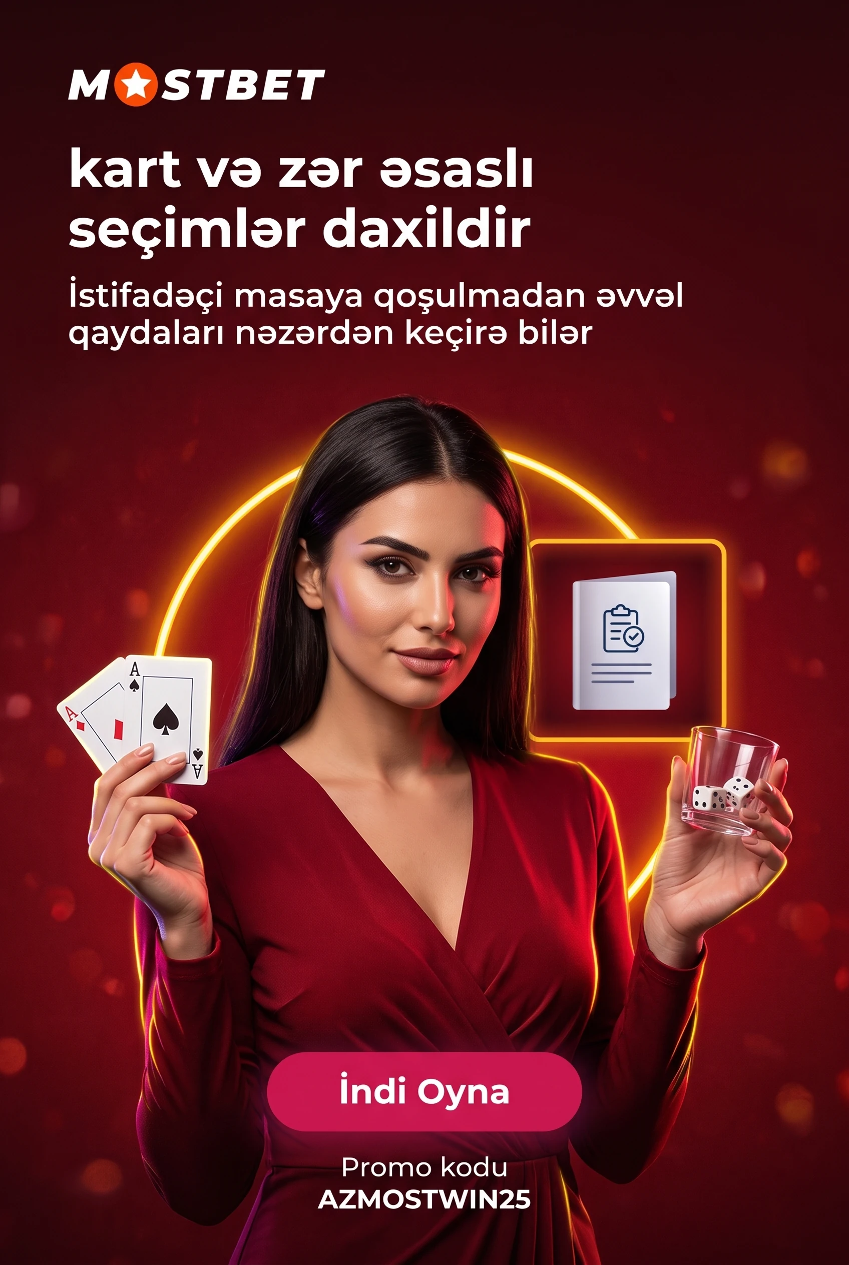 Mostbet masa oyunları