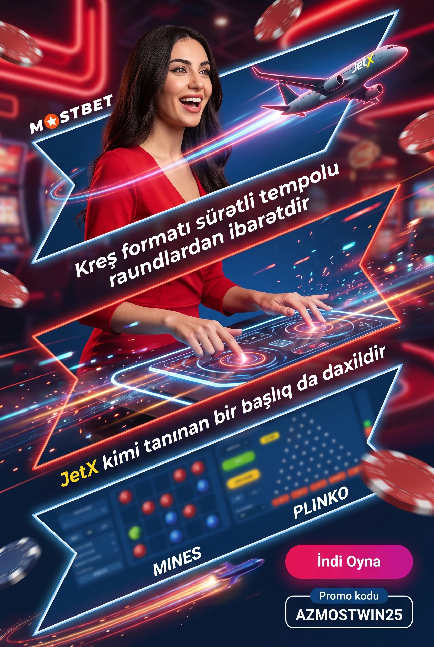 Mostbet kreş formatlı oyunlar