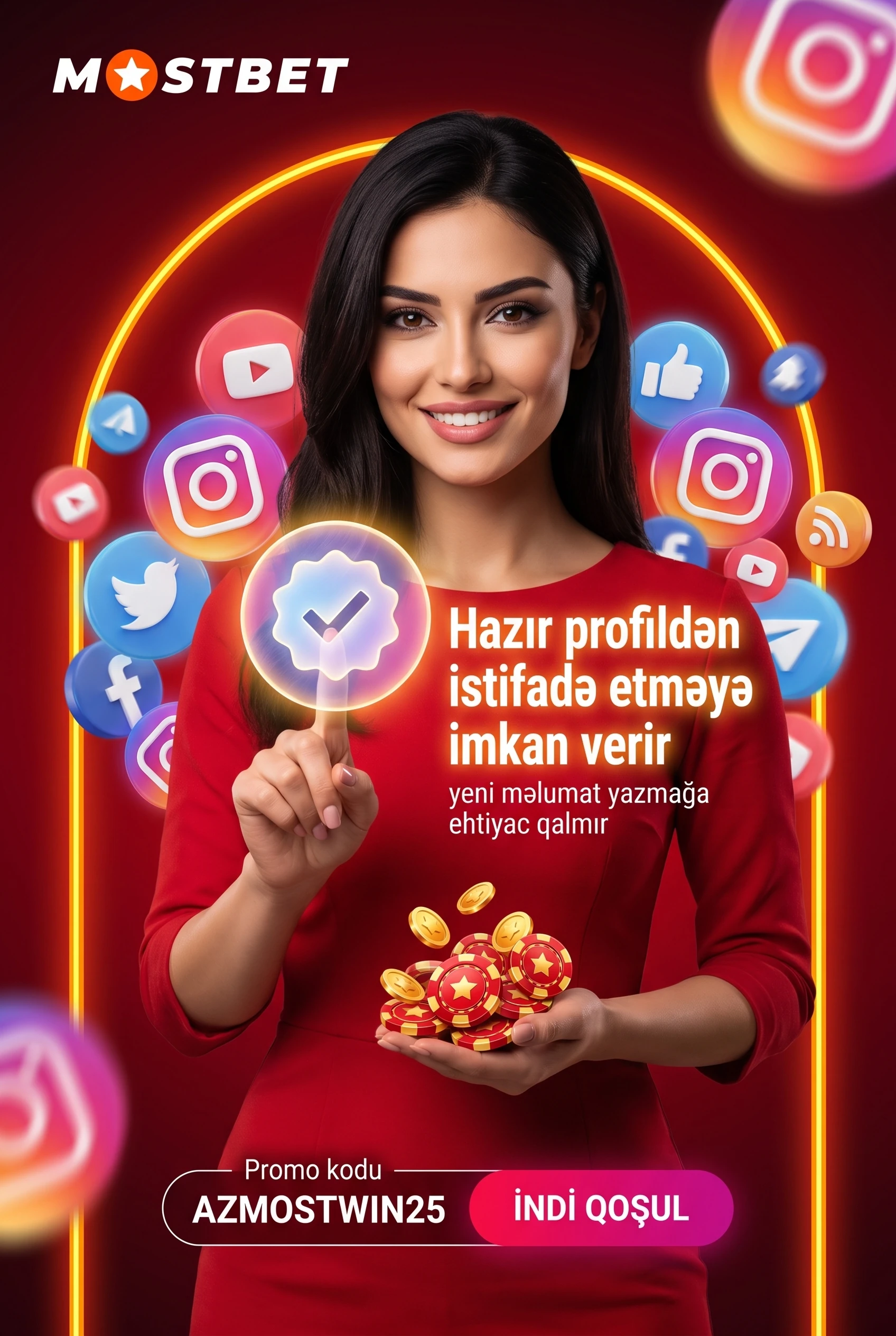Mostbet sosial şəbəkələr ilə qeydiyyat